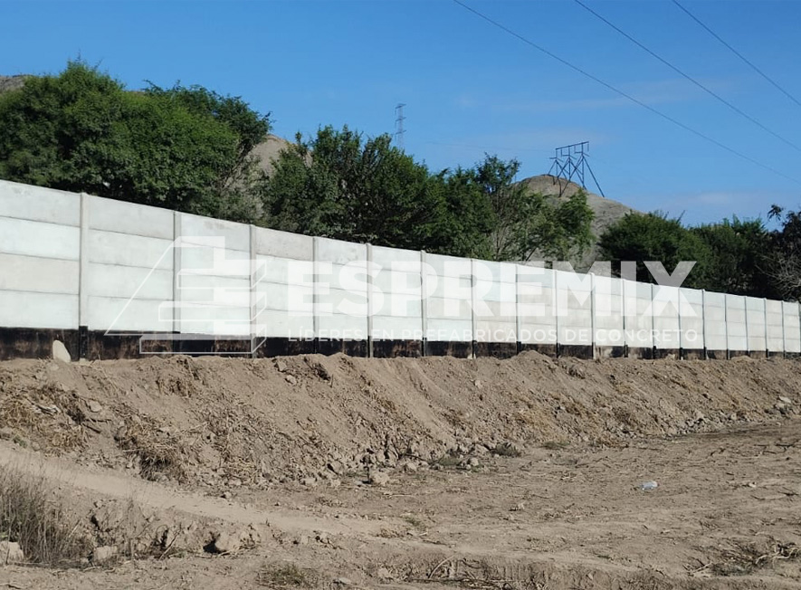 Construccion Cercos Perimetrico Prefabricado Concreto Lima Peru