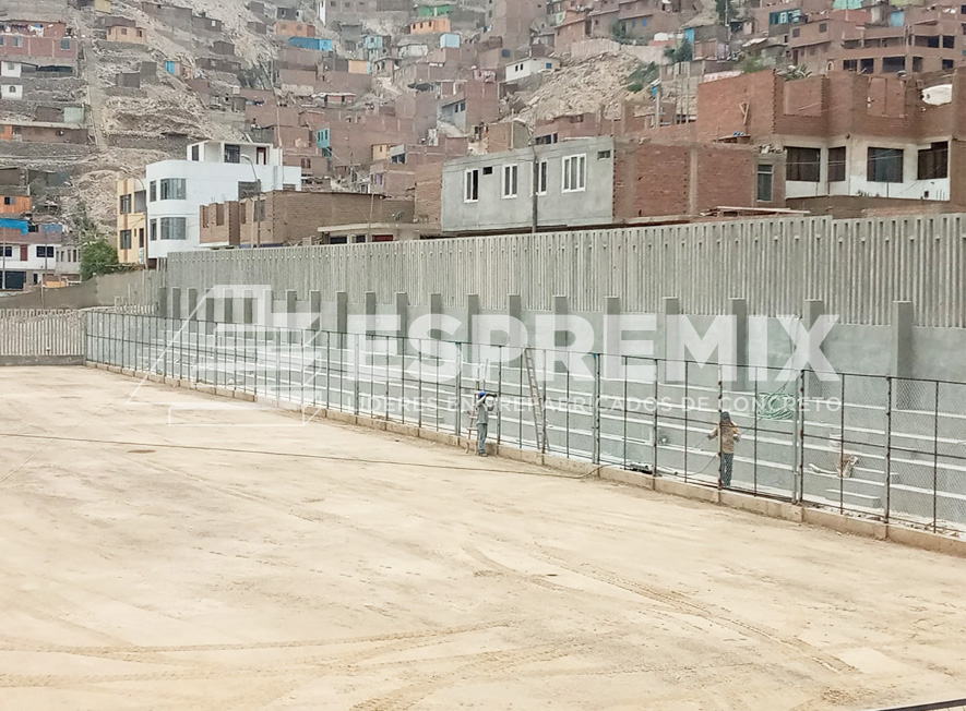 Profesional Cerco Perimetrico Prefabricado Concreto Espremix Lima Peru